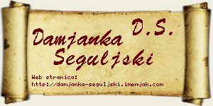 Damjanka Šeguljski vizit kartica